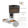4L Automatic Cat Feeder Smart Pet Feeder For Cats Small Dogs Food Dispenser With Camera Recorder Timing Quantitative Double Bowl - Image 5