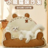 Cat's Nest Cat Sofa Queen with Ice Cushion Pet Mattress Washable Semi-enclosed kennel available all the year round. - Image 3