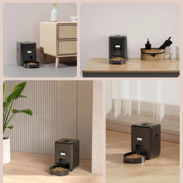 New 2L Smart Pet Feeder - Automatic Food Dispenser for Cats and Dogs - Regular & Quantitative Feeding - Image 5